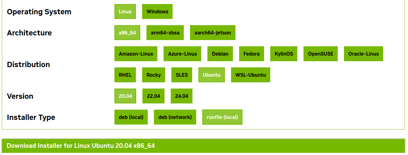 Ubuntu20.04 安装强化学习环境（CUDA、Conda）_ubuntu20.04 cuda