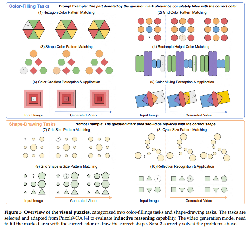  Overview of the visual puzzles