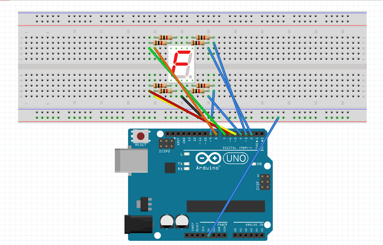 新手友好！Arduino共阳极数码管驱动教程：从接线到点亮全流程_arduino 驱动数码管-CSDN博客
