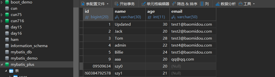 MyBatis-Plus 入门详解：从简介到 CRUD 实战