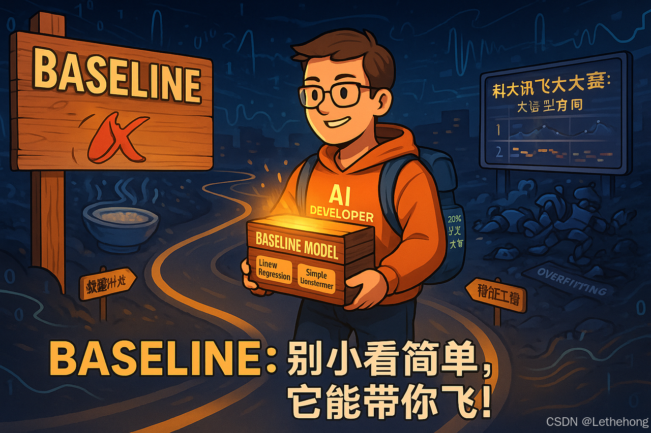 Baseline：AI比赛里的“家常菜”有多香？（Datawhale AI 夏令营）_科大讯飞ai赛题大模型技术方向