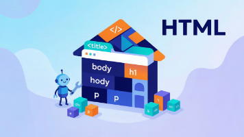 HTML系列教程:25_HTML 区块元素(块级、行内、行内块,div、span)零基础详解封面图