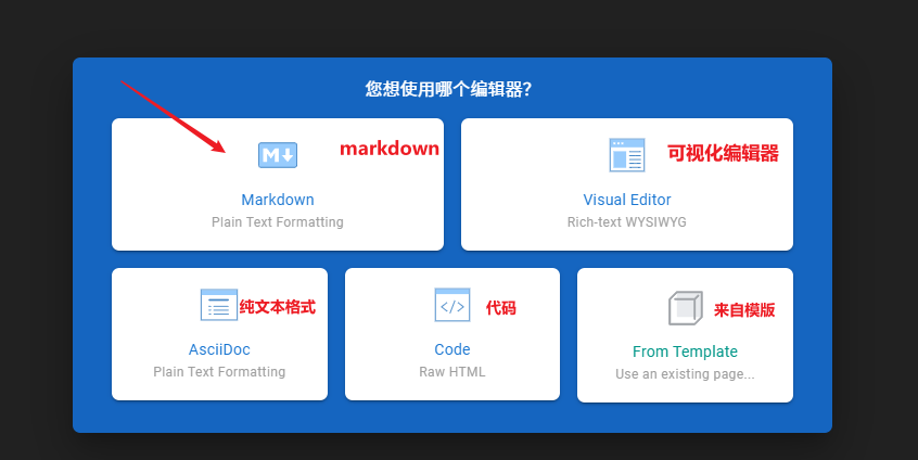 选择编辑器