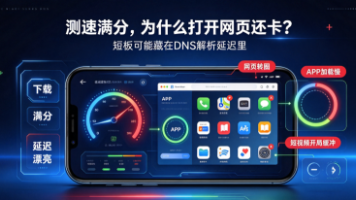 网速测速次次满分,打开网页、APP却总转圈?90%人都忽略的网络隐形短板封面图