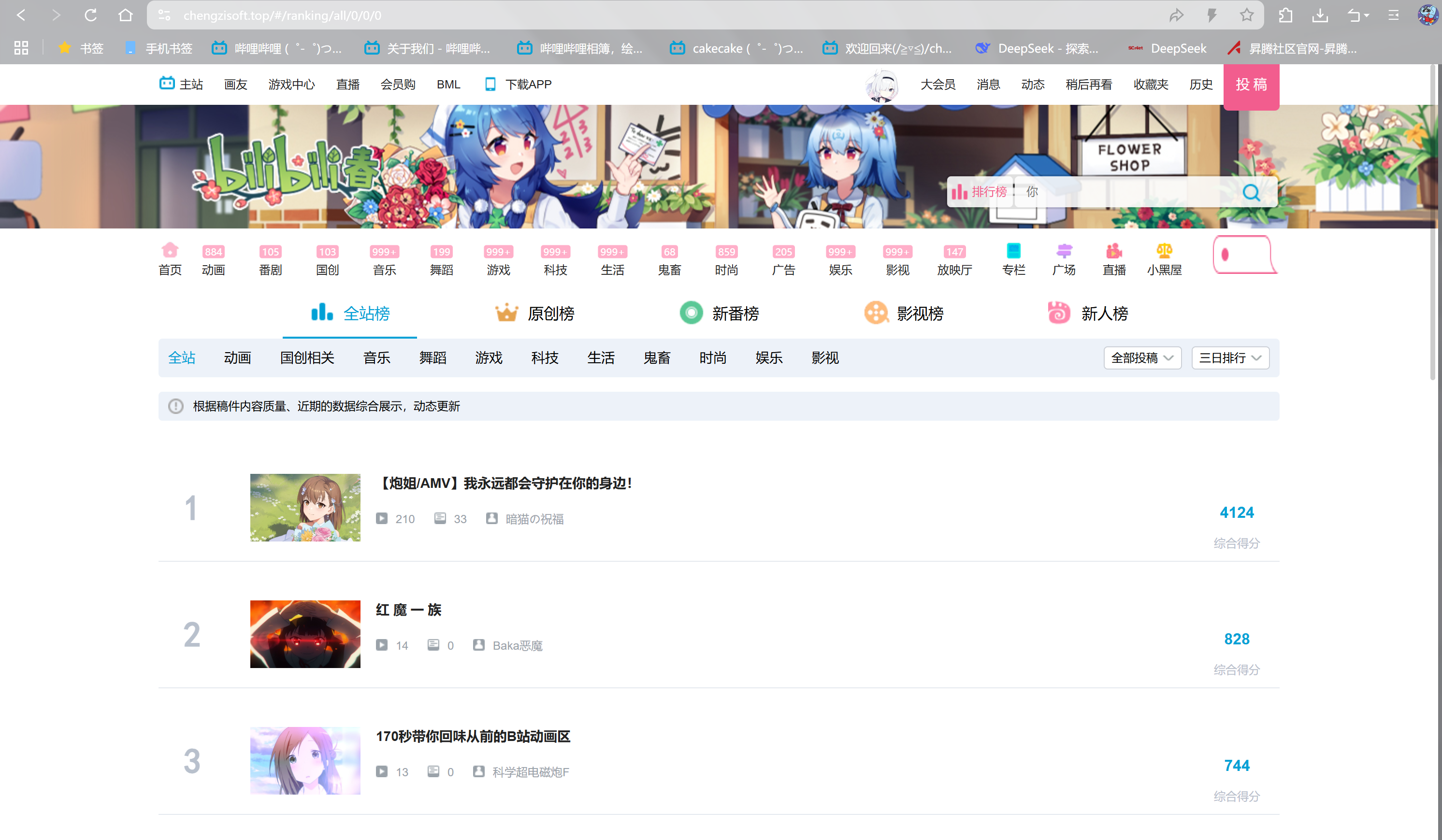 排行榜