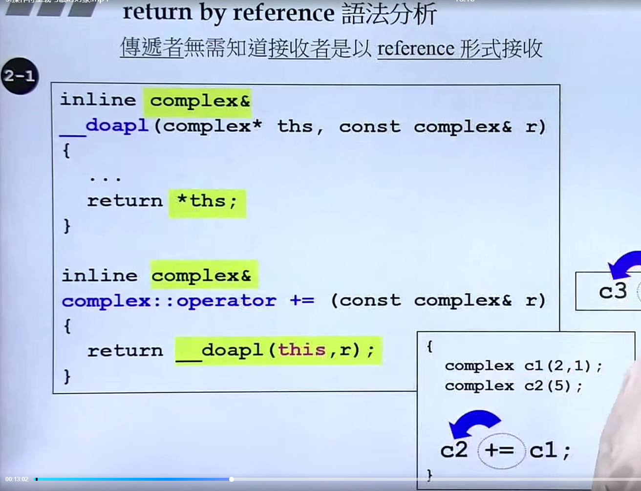 return by reference语法分析