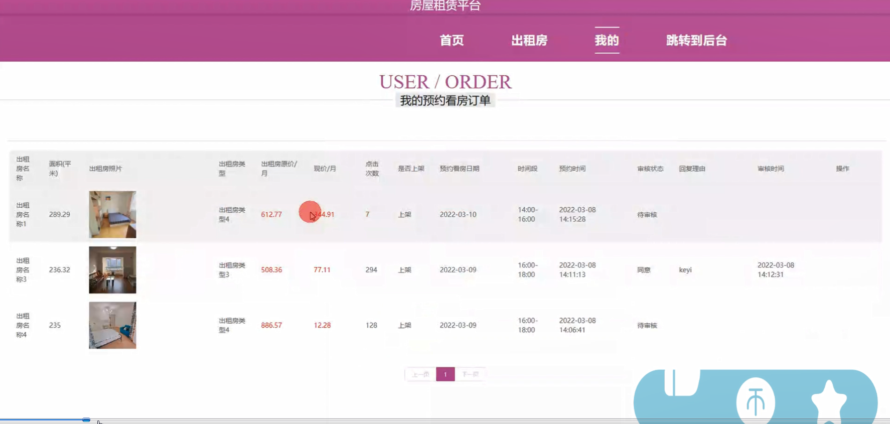 ssm的房屋租赁平台的设计与开发+jsp_基于ssm(spring+spring mvc+mybatis)框架的青年公寓租赁系统的设计与实现