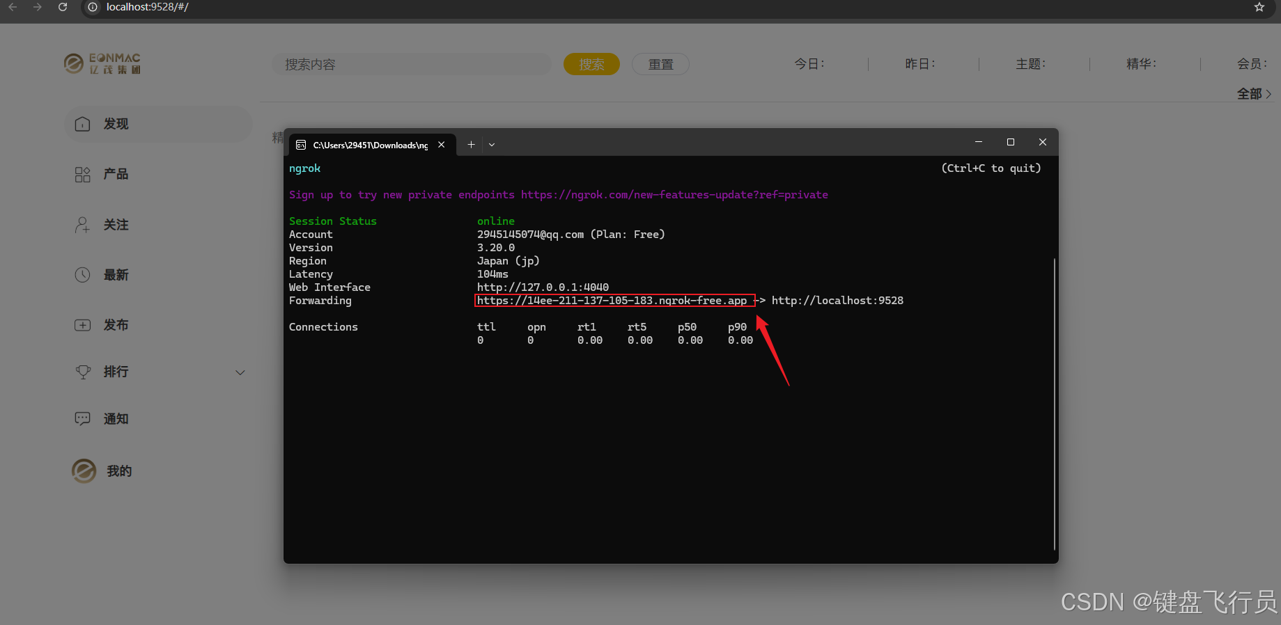 ngrok内网穿透，亲测有效，小白教程！_ngrok-v3-stable-windows-amd64.zip-CSDN博客