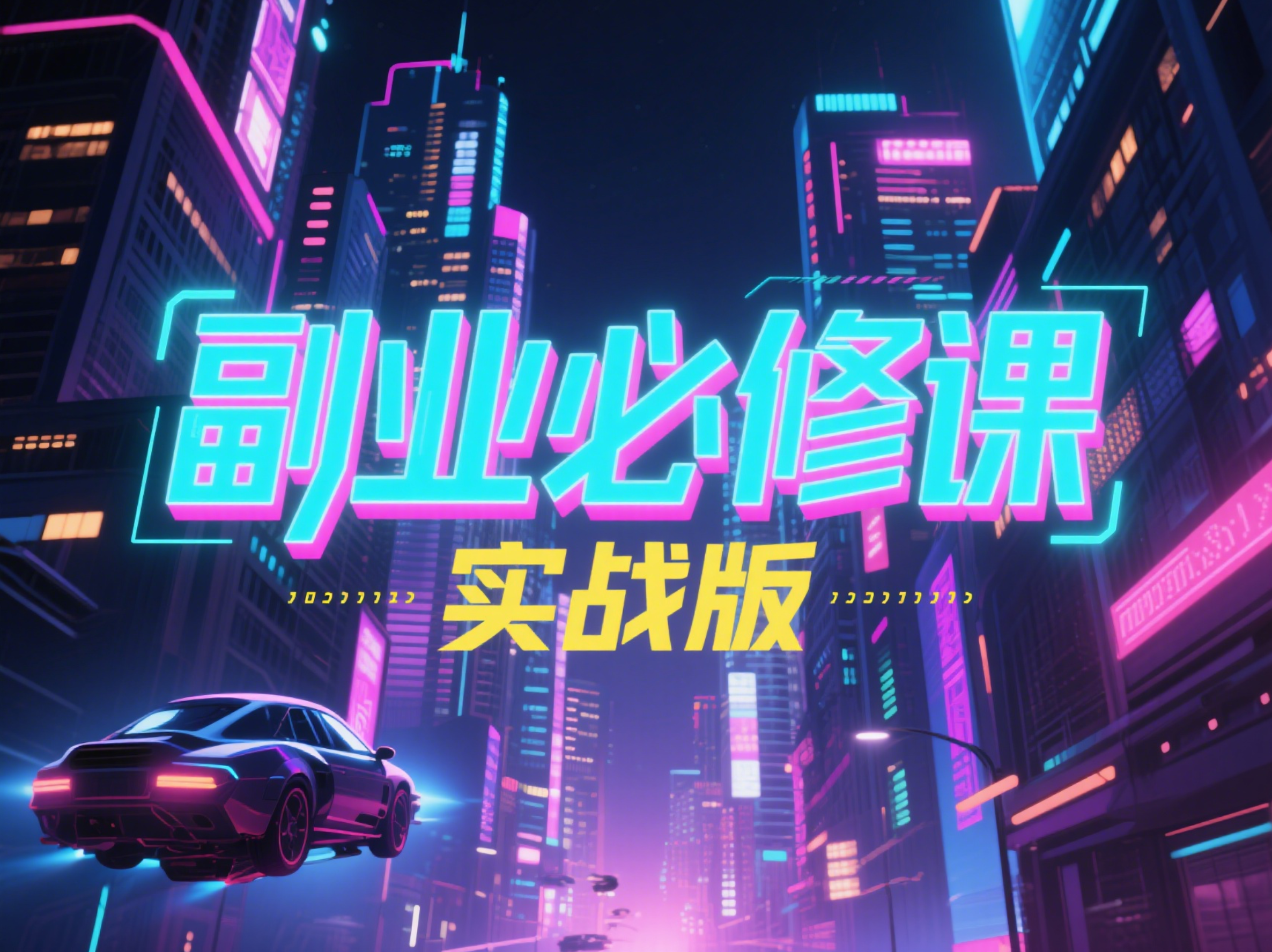 实战版副业必修课清单