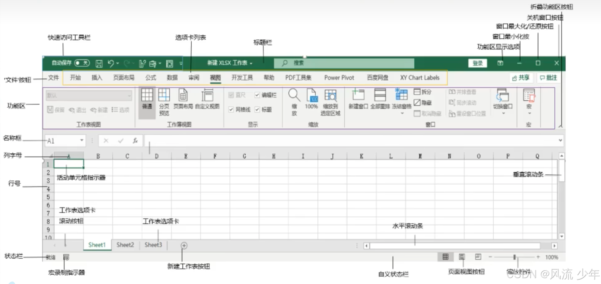 Excel基础设置_excel 设置参数-CSDN博客