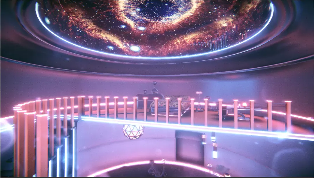 【Unity 环境资源包】Sci-fi Neon Room 非常适合科幻主题或虚拟现实体验插件，通过其高质量的霓虹光效、未来感十足的场景设计和 ...