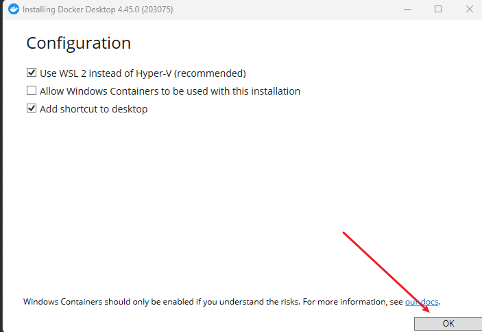 Docker安装Configuration