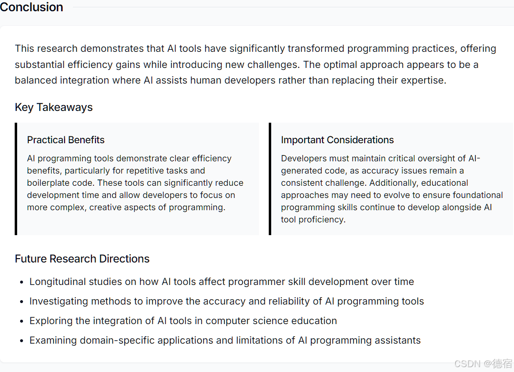 AI and Programming Research Report-CSDN博客