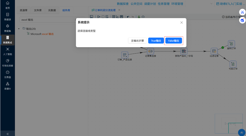 （此处为原文档图：连接到亏损订单（False输出），media/image43.png）