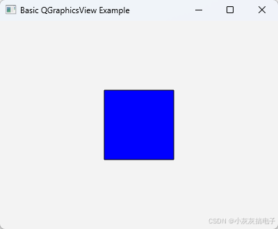 Qt QGraphicsView、QGraphicsScene类详解-图形化视图框架-CSDN博客