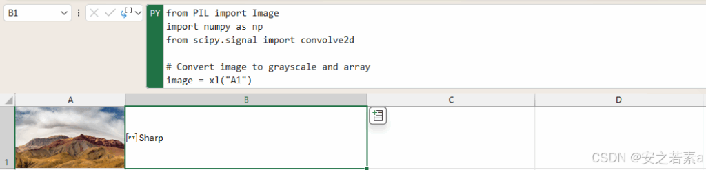 python numpy 微软升级Python in Excel，竟让图像分析如此简单-CSDN博客