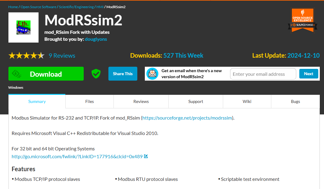 ModbusTCP 模拟器下载 新手保姆级别教程_modrssim2-CSDN博客