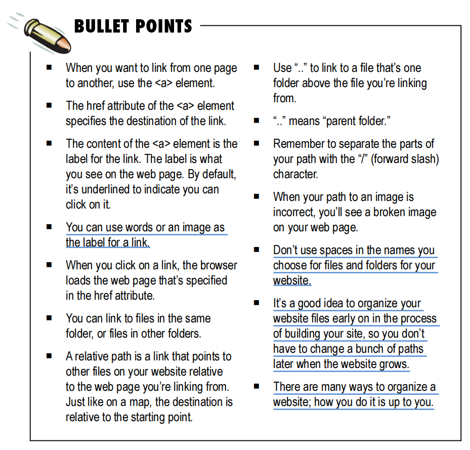 Head first html and css 2nd chapter2 reading notes head first html 