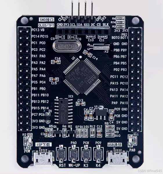 stm32循迹小车_l289n
