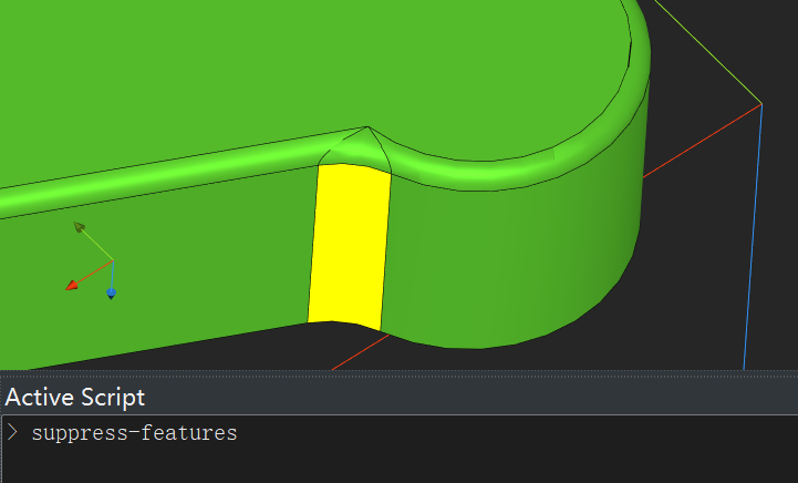 衔接多出圆角的过渡面无法生成