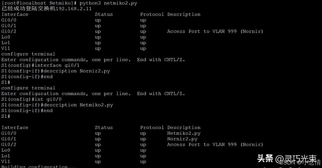 Python netmiko_Netmiko Python自动化网络配置_批量管理设备SSH登录
