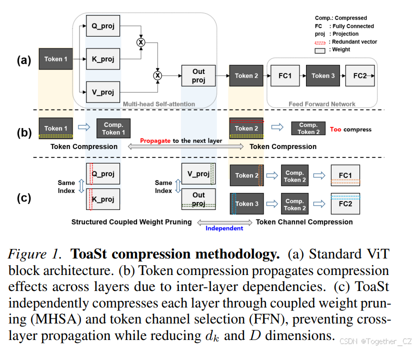 ToaSt: Token Channel Selection and Structured Pruning for Efficient ViT ...