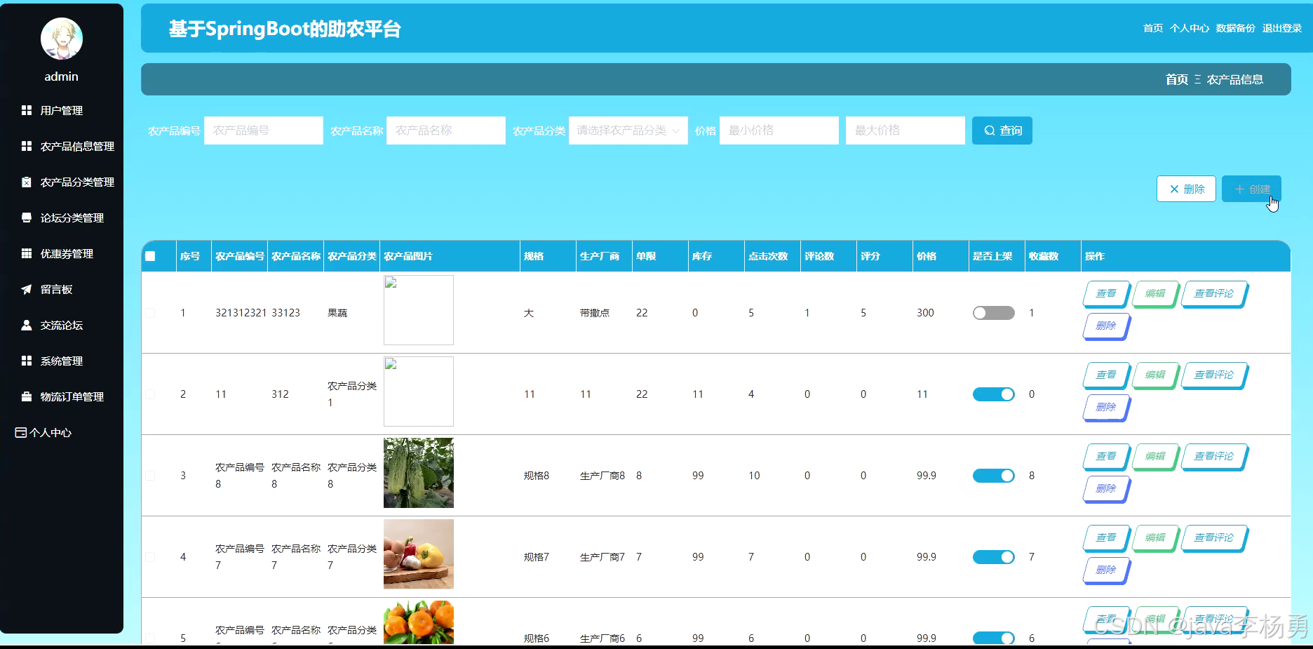 基于Java+协同过滤推荐算法的乡村助农推荐平台的设计与实现(精品源码+精品论文+答辩PPT)-CSDN博客