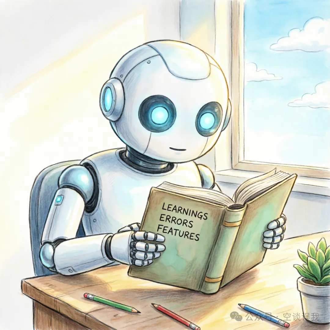 图 2：Self-Improving-Agent 概念（AI 生成）
