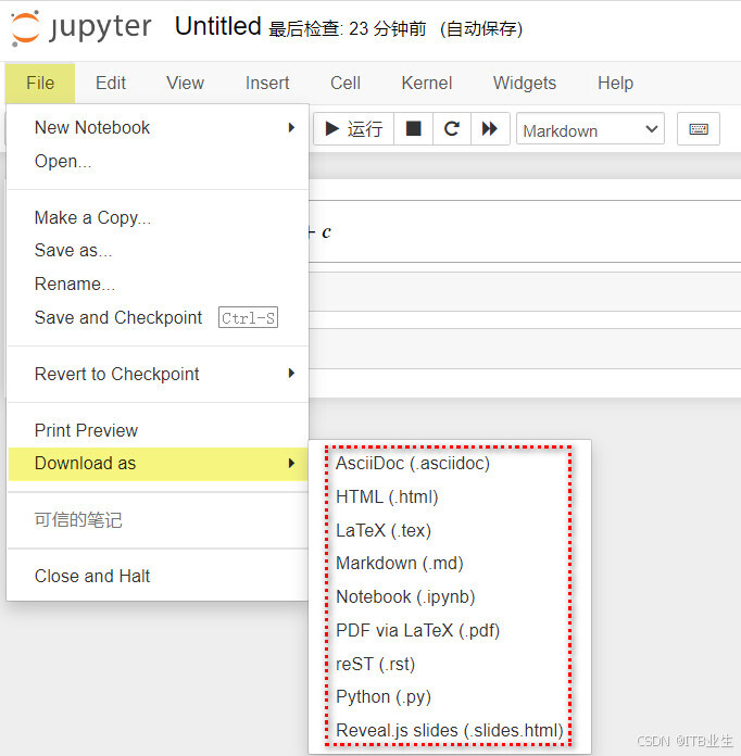 Jupyter Notebook详细教程