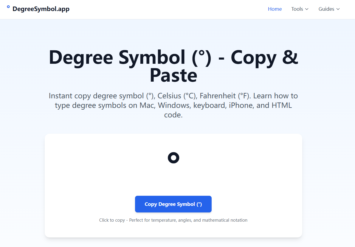一键复制度数符号的神器-CSDN博客