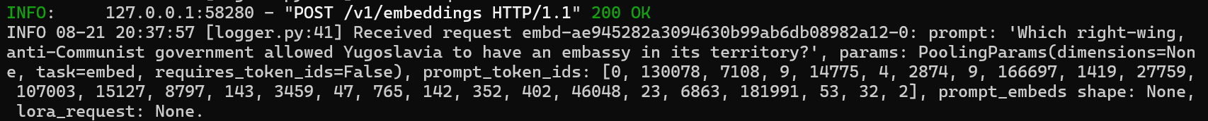 embedding