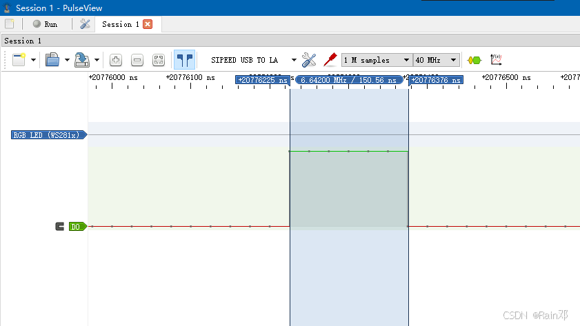 高电平时间测量