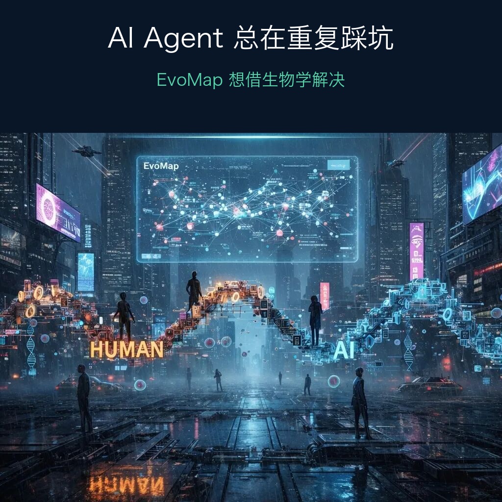 EvoMap 用生物学类比 AI 经验共享