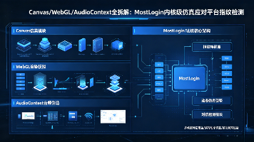 Canvas/WebGL/AudioContext全拆解:MostLogin如何用内核级仿真应对平台指纹检测封面图