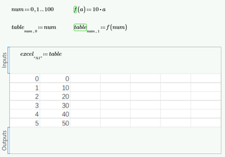 Mathcad 数据输出到excel_mathcad函数输出为数组表格-CSDN博客