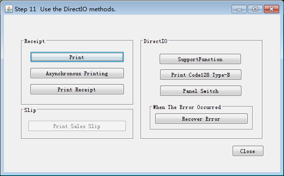 Epson_JavaPOS_ADK Windows 打印机示例程序测试_爱普生开发者平台 windows打印机状态获取开发包-CSDN博客