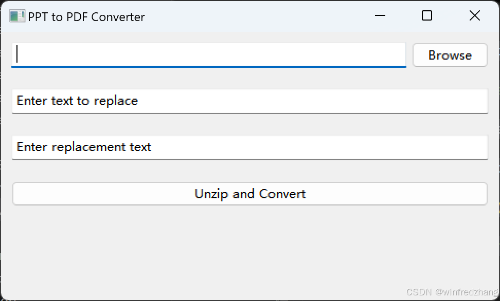 PPT到PDF转换器:一个功能强大的Python GUI应用(unzip,convert,replace,merge)