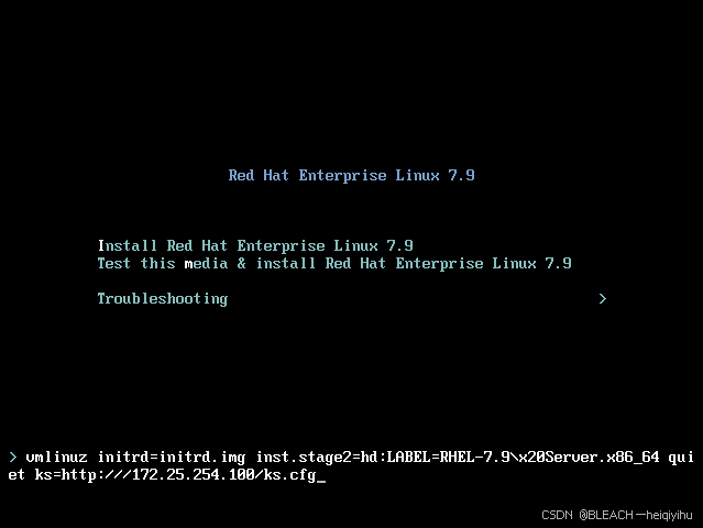 RedHat7—Linux中kickstart自动安装脚本制作