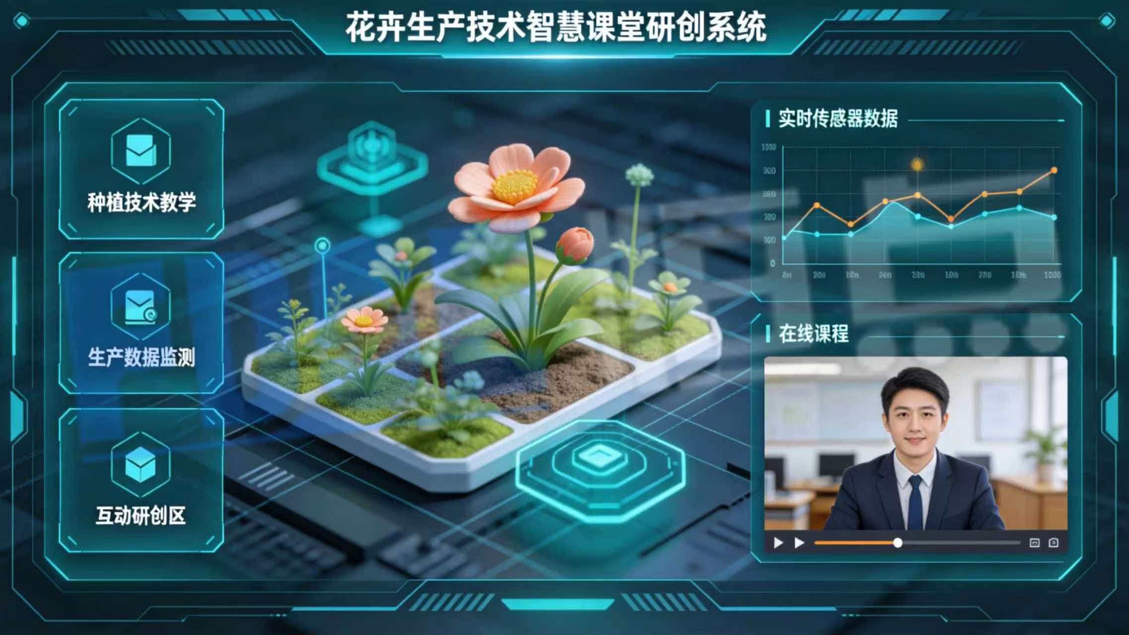 花卉生产技术智慧课堂研创系统