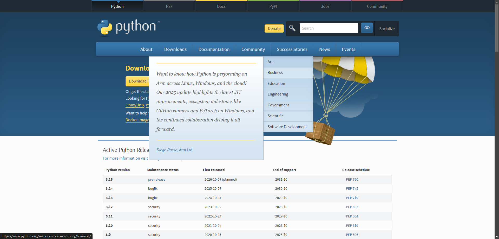 Python Platform Homepage 零基础学Python超:详细的入门教程!_python零基础入门教程-CSDN博客