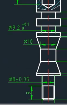 CAD 5-28 尺寸公差标注_cad极限偏差怎么输入-CSDN博客
