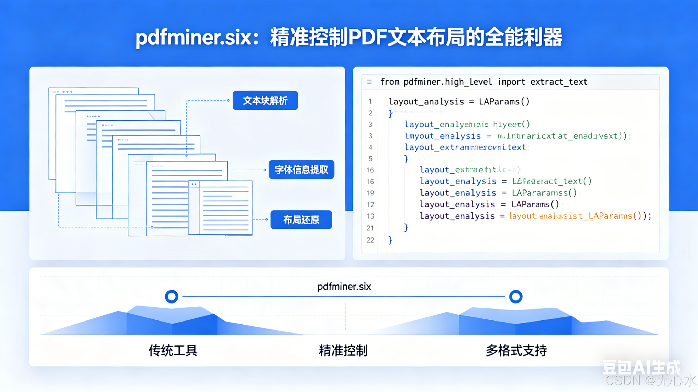 4、pdfminer.six：精准控制PDF文本布局的全能利器-CSDN博客