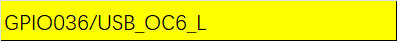usbc0对应gpio036