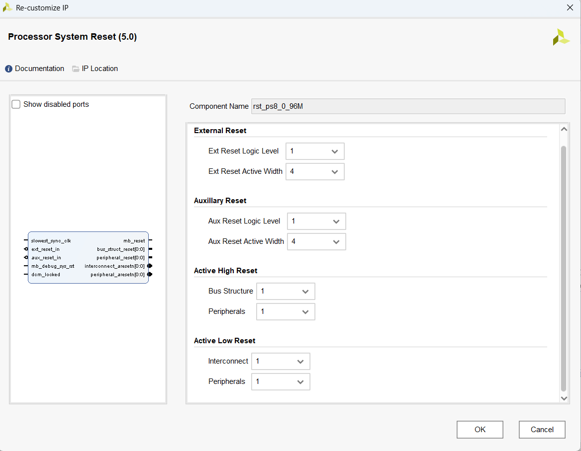 Xilinx LogiCORE™ IP Processor System Reset Module_xilinx proc system ...