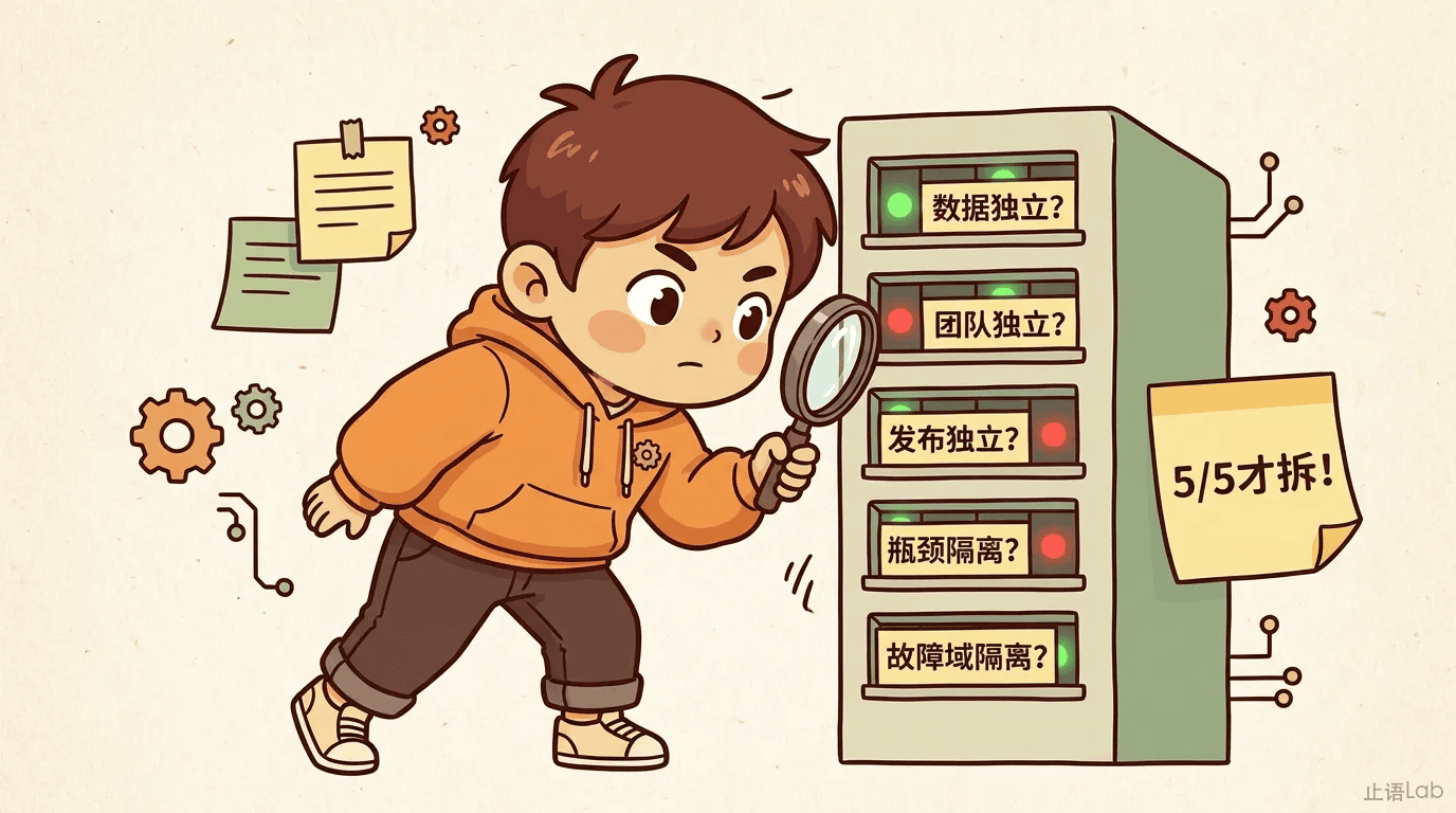拐点一：拆分时机