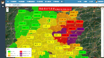 百度天气:空气质量WebGIS可视化的创新实践 —— 以湖南省为例封面图