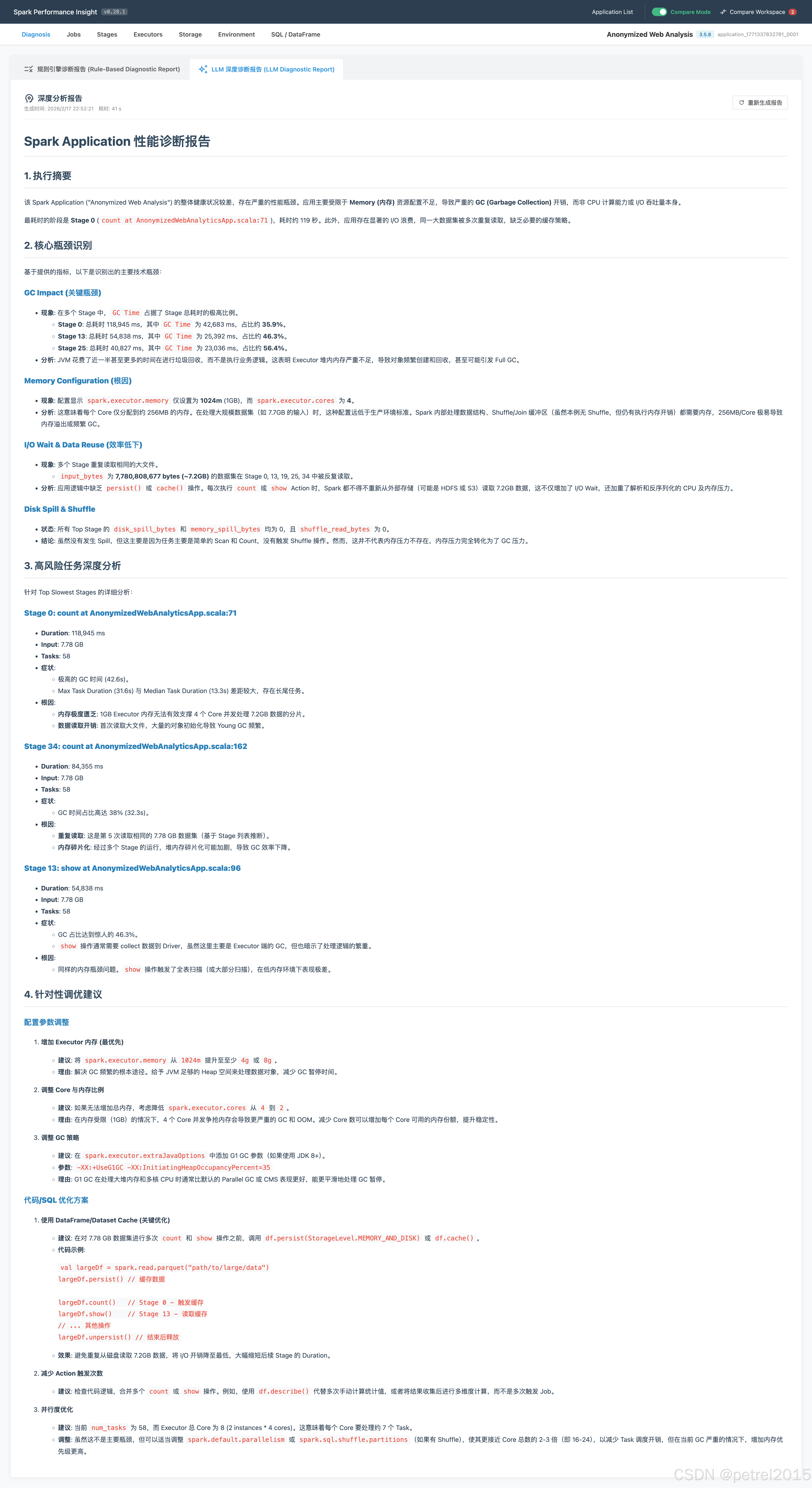 LLM深度诊断报告