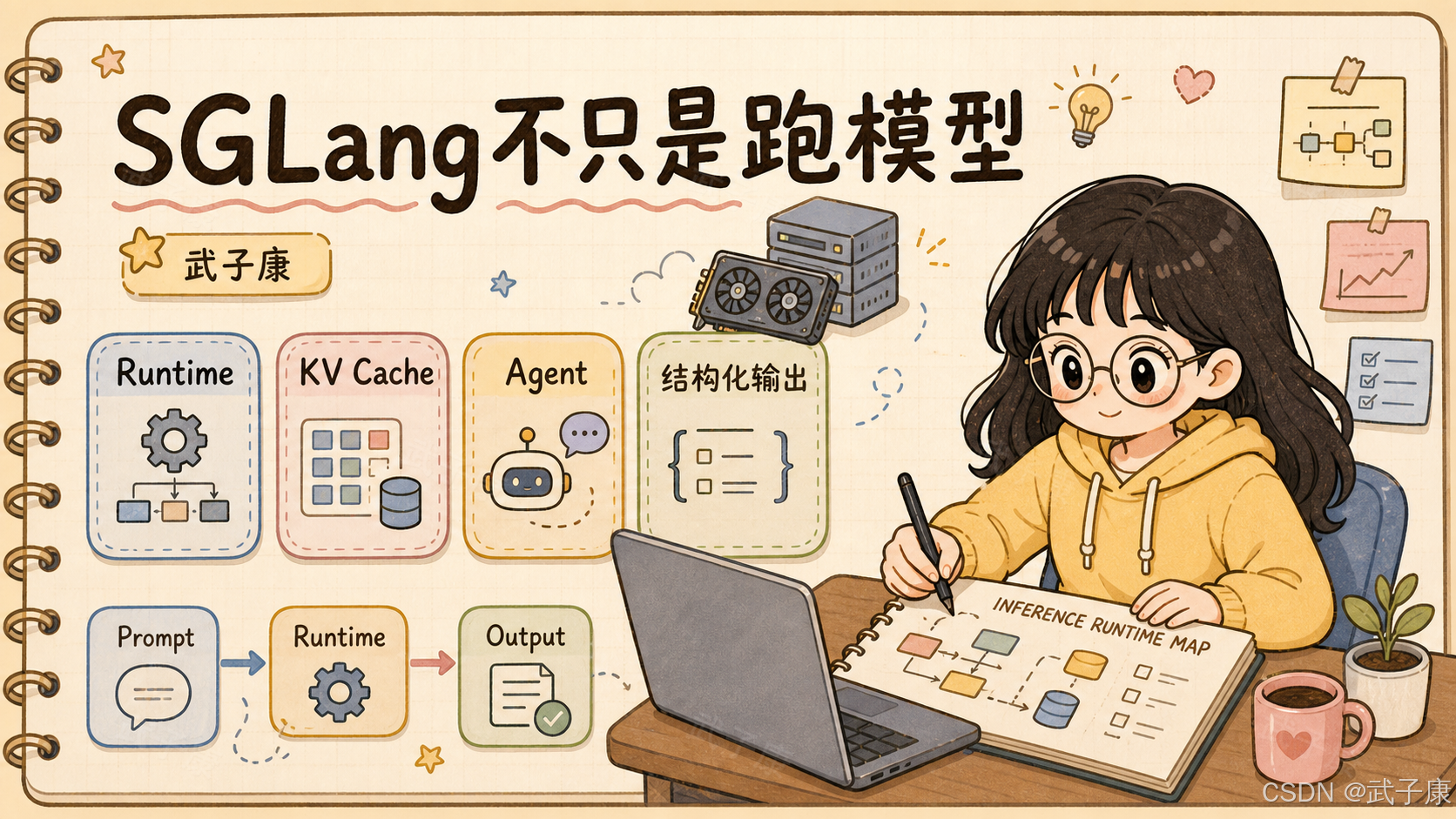 SGLang 不只是跑模型：涵盖 Runtime、KV Cache、Agent、结构化输出四大能力
