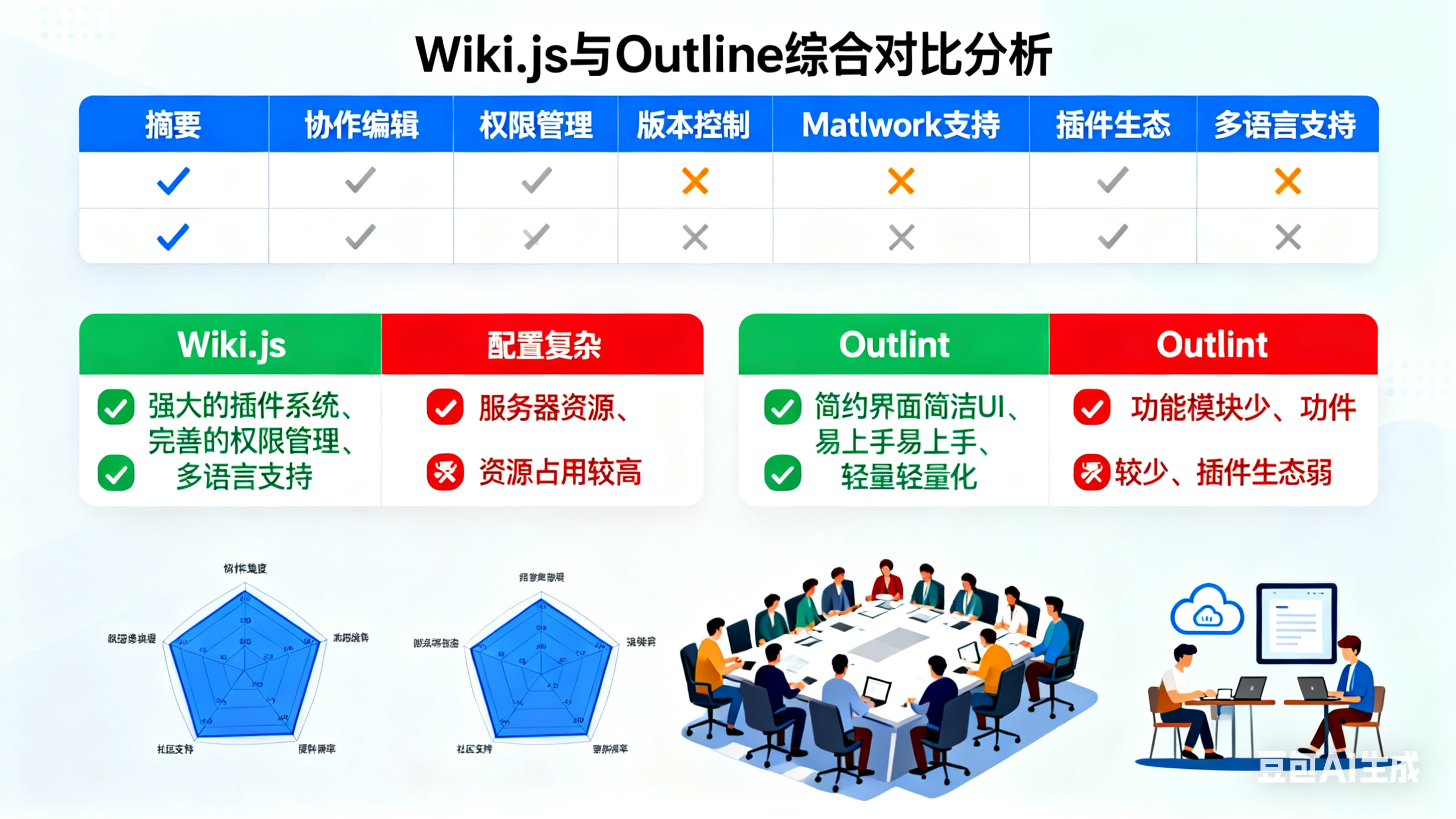 开源文库Wiki.js与Outline对比，以及维护成本分析_wiki.js outline-CSDN博客