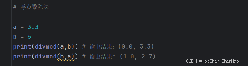 python divmod function python divmod() (with... python的内置函数 - 第三章 abs() 与 divmod()_复数取模abs操作-CSDN博客